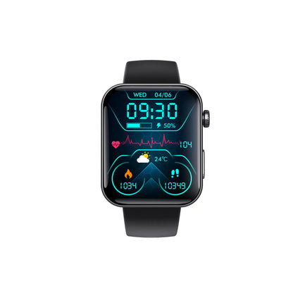 (Super Promoção) PulseMax™ Relógio Inteligente Medidor de Glicose, Frequência Cardíaca, Funções Telefónicas